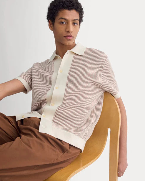 Button-Down Resort Polo
