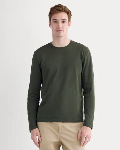 The Essential Organic Long-Sleeve Tee