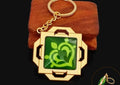 Genshin Impact Vision 'Liyue Dendro' Keyring Metal Keychain