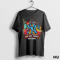 Official New York Yankees Bronx Graffiti Bombers T Shirt