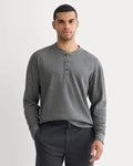 Thermal Henley in Cozy Waffle