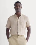 The Classic Short-Sleeve Shirt in Linen